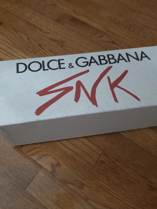 Dolce & Gabbana Black Slides with White Logo Band main image 5